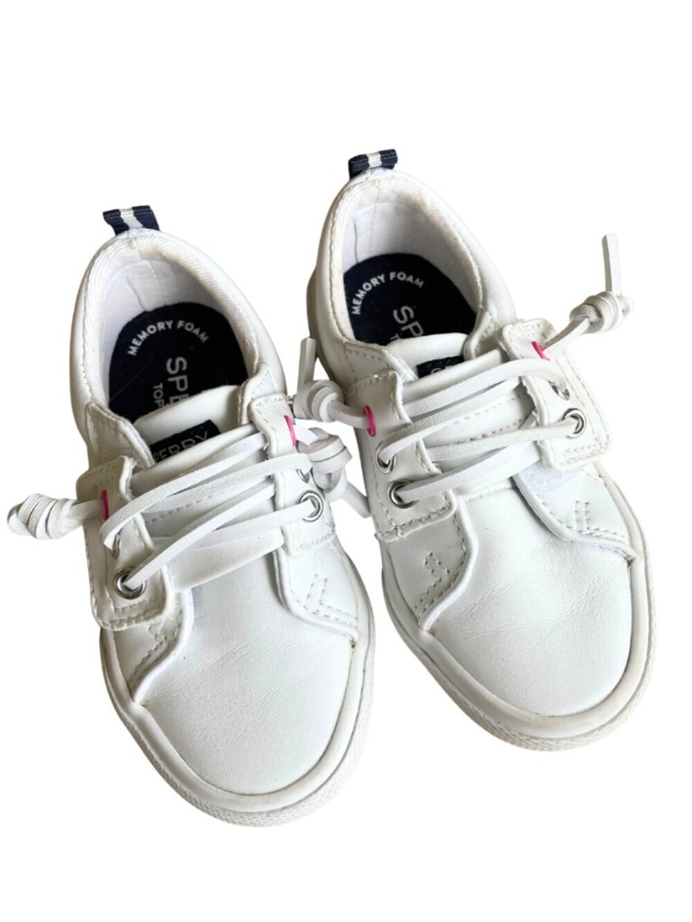Entire Closet $5! Sperry Kids Toddler Pier Wave Jr No-Tie Sneakers Sz 6.5